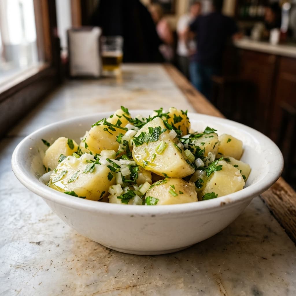 Patatas aliñadas