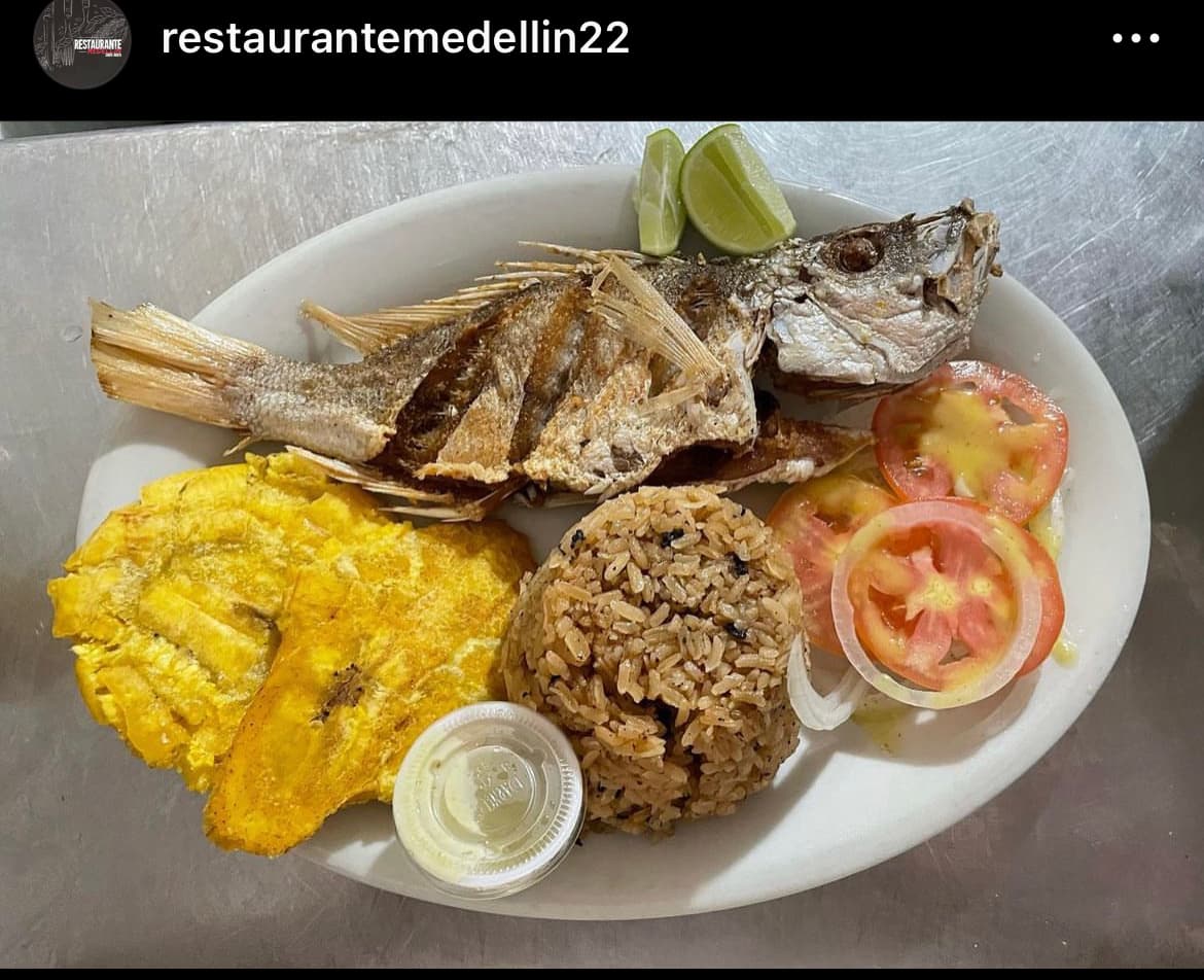 pescado frito, foto original